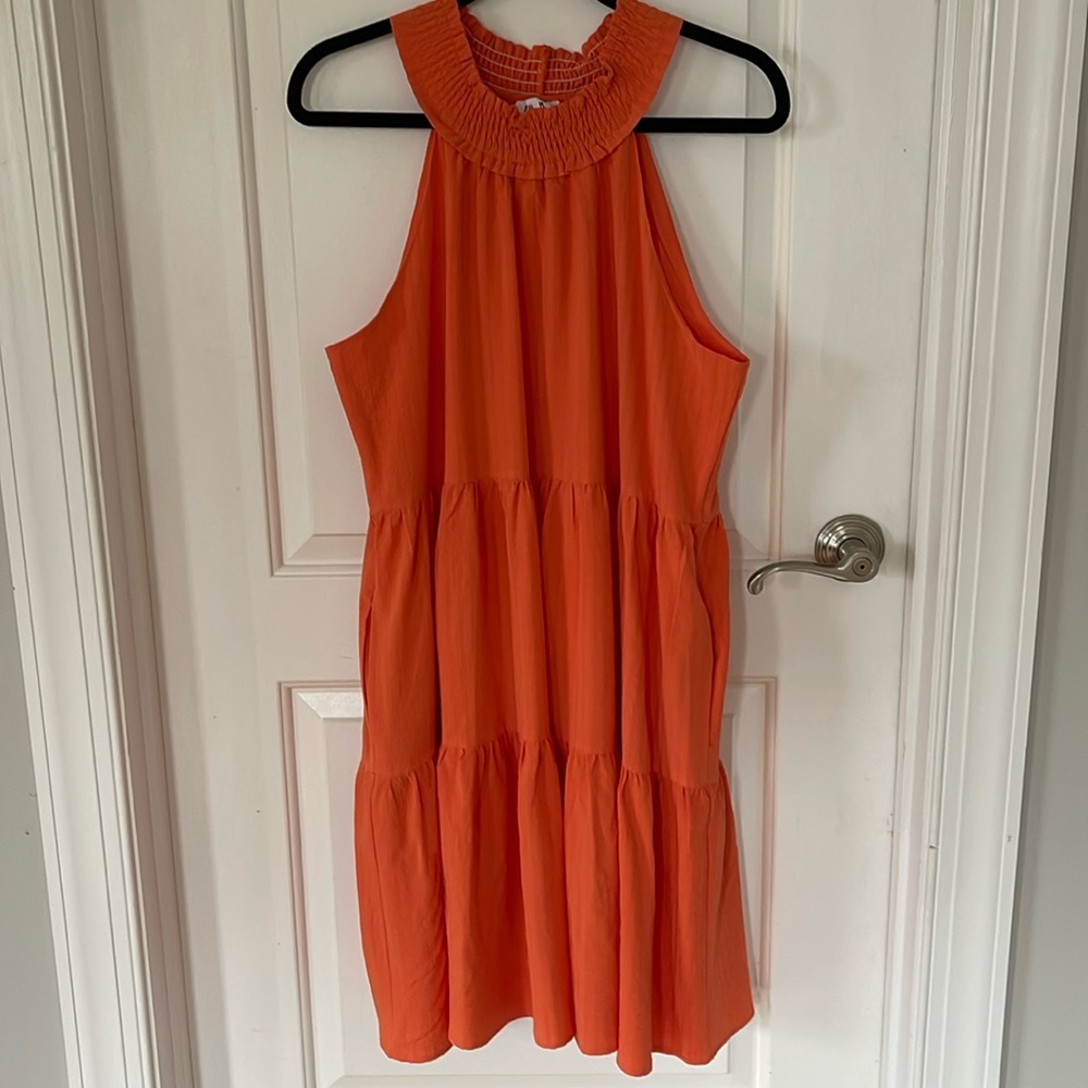 Halter Style Neckline Dress, Size XL